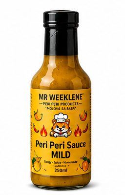 Mild Peri Peri Sauce bottle - South African peri peri sauce